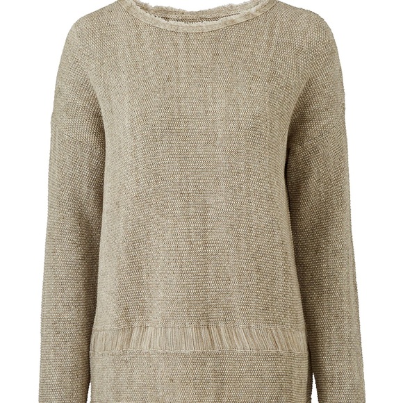 Beige textured sweater - Picture 2 of 4